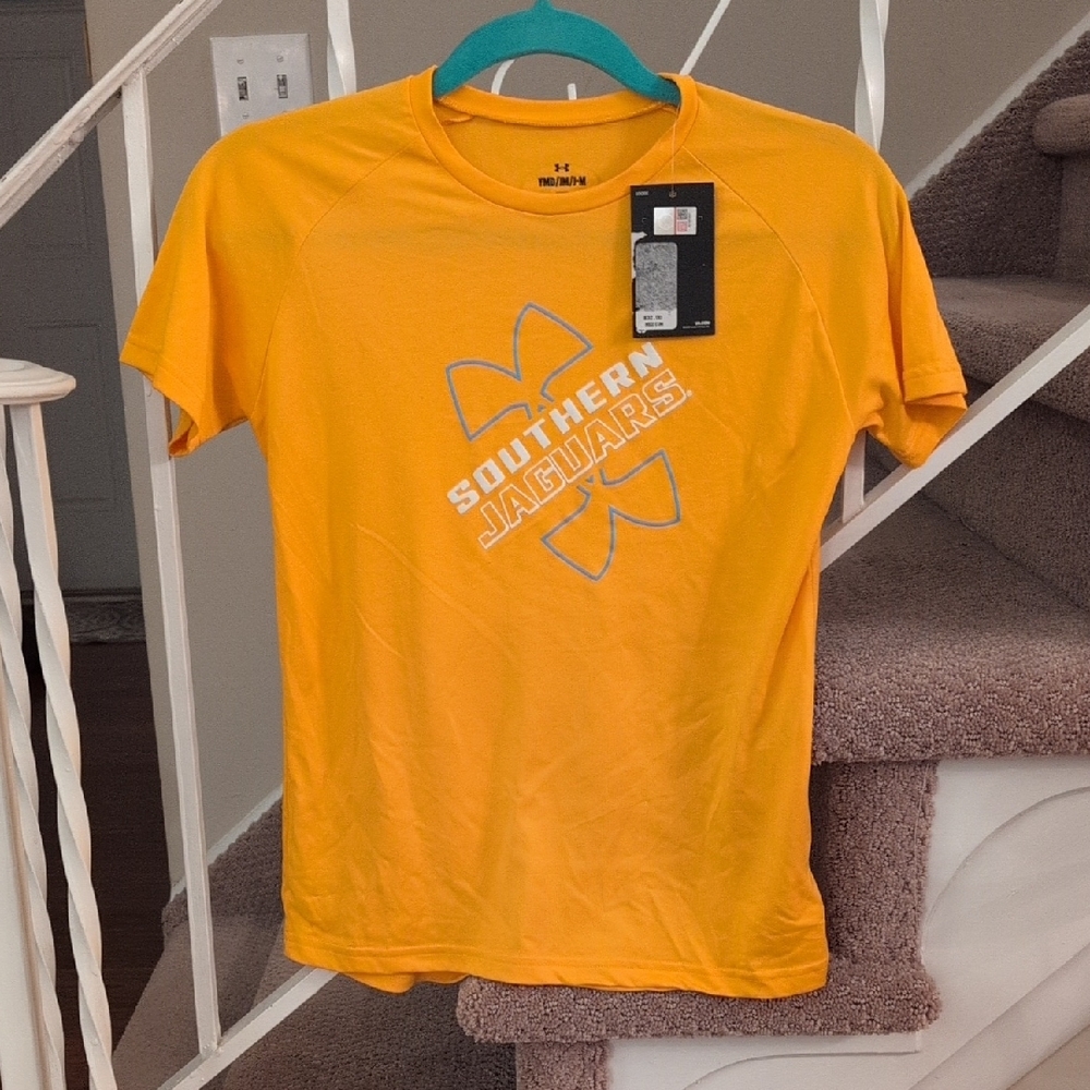 Under Armour Yellow Southern Jaguars TShirt